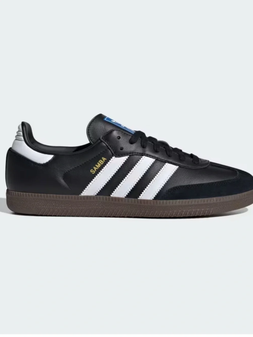 adidas Samba Low-Top Sneakers in Black/White